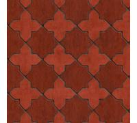Geometric Wallpaper Finca Home New Walls A.S. Création Non-Woven Wallpaper 10.05 m x 0.53 m Red Grey Black Made in Germany 374211 37421-1