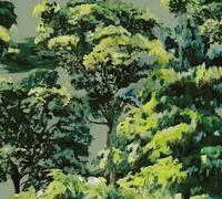 As Creation Non-Woven Pintwalls 3 Floral Green Watercolour Forest Wallpaper 791877