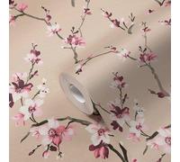 AS Creation Desert Lodge Oriental Blossom Beige Wallpaper 38520-3