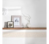 As Creation Pale Pink Embossed Wallpaper Border With Cream, Vintage Baroque Style Wallpaper Border In Salmon Pink