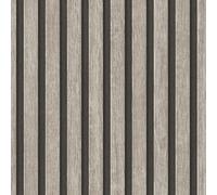 AS Creation PintWalls Slats Grey Wallpaper 39109-2 - Textured Wood Effect