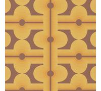 A.S. Création Wallpaper Retro 70s Panel 395334 Brown/Yellow/Orange 8.5m x 0.53m Paste The Wall