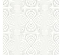AS Creation Expanded Blown Vinyl Ceiling Wallpaper White 6639-17 Sample