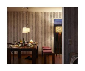 AS CREATION SURF BEACH HUT PAINTED FAUX WOOD PANEL PATTERN WALLPAPER 855053