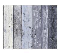 AS Creation Surf Beach Hut Painted Wood Panel Faux Wallpaper Blue 855060