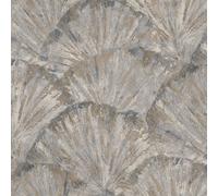 As Creation Textured Shells Brown & Grey Wallpaper 78198-1
