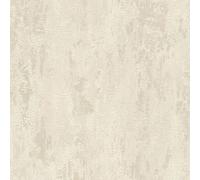 A.S. Création Plain Wallpaper Trendwall 2 Non-Woven Wallpaper 10.05 m x 0.53 m Beige Creme Gold Made in Germany 326514 32651-4