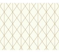As Creation Triangle Metallic Geometric Modern Design Non woven Wallpaper 365751