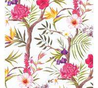 AS Creation Tropical Flowers Wallpaper Multicolour Floral Paste The Wall Vinyl
