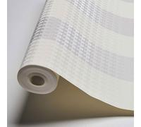 As Creation Vinyl Patterned Wallpaper In Muted Colours, Scrubbable Modern Home Office Wallpaper, Bedroom Wallpaper With Stripe Design