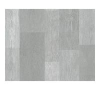 AS Creation Wood Panel Wallpaper Realistic Faux Effect Metallic Motif Grey