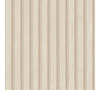 A.S. Création PintWalls II 391096-3D Non-Woven Wallpaper Wood Panels Scandinavian Beige 10.05 m x 0.53 Made in Germany