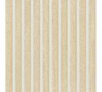 Wooden Slats Panelling 3D Wood Panel Stripe Natural Black Wallpaper A.S. Creation Black One Size