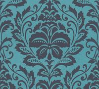 Livingwalls Japanese Wallpaper Metropolitan Stories 2 A.S. Création Non-Woven 10.05 m x 0.53 m Blue Metallic Black Made in Germany 378594 37859-4