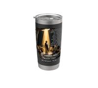 As Daniel was Protected So Shall You Lions Den Faith Stainless Steel Insulated Tumbler
