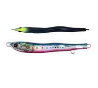 AS Fast Jig Lure For Fishing | 3D Printed Treble Hook | Speed Falling Metal Bait | 40g, 60g, 80g Options(Bluepink,60g-1pcs)