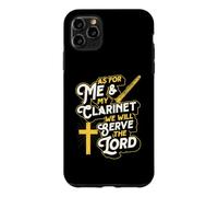 As For Me And My Clarinet We Will Serve The Lord Christian Case for iPhone 11 Pro Max