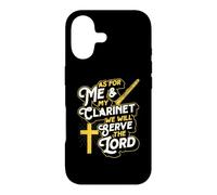 As For Me And My Clarinet We Will Serve The Lord Christian Case for iPhone 17