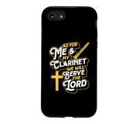 As For Me And My Clarinet We Will Serve The Lord Christian Case for iPhone SE (2020) / 7/8