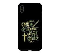 As For Me And My Clarinet We Will Serve The Lord Christian Case for iPhone XS Max
