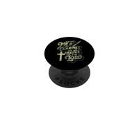 As For Me And My Clarinet We Will Serve The Lord Christian PopSockets Adhesive PopGrip