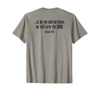 As For Me And My House We Will Serve The LORD, Christian T-Shirt
