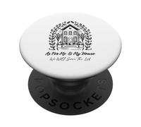 As For Me And My House We Will Serve The Lord Jesus God PopSockets Adhesive PopGrip