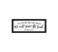 As For Me And My House We Will Serve The Lord Joshua 24 15 Sign Bible Verses Scripture Wall Decor Christian Jesus Wall Art Modern Farmhouse Home Living Room Bedroom Decorations Signs