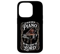 As For Me And My Piano We Will Serve The Lord Case for iPhone 14 Pro