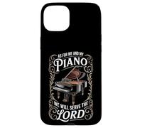 As For Me And My Piano We Will Serve The Lord Case for iPhone 15 Plus
