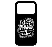 As For Me And My Piano We Will Serve The Lord Pianist Case for iPhone 17 Pro
