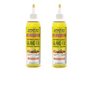 AS Glory Jamaican Mango & Lime Island Oil for Locs, Strengthening Hair Treatment, Soothes & Seals, 237 ml (2 Pack)