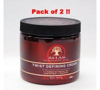As I Am Twist Defining Cream 16oz (Pack of 2) by I Am