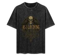As I Lay Dying Birds Men's T-Shirt Unisex Black Men Tees L