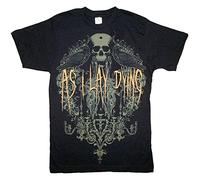 As I Lay Dying Birds T Shirt Graphic Top Tee Camiseta Short-Sleeve Men T-Shirt Black M