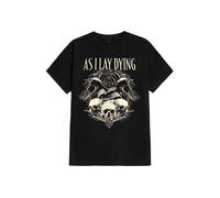 As I Lay Dying - Mirror Ravens - T-Shirt - black - M - 100% Cotton,Jersey M