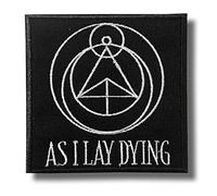 As I Lay Dying Patch Badge Embroidered Iron on Applique