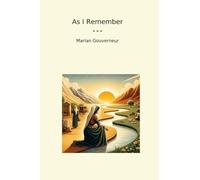 As I Remember (Classic Books)