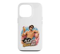 As if you could out Sun me. vampire, books, summer, pool Case for iPhone 13 Pro