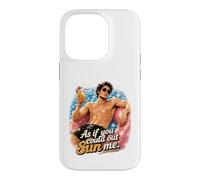 As if you could out Sun me. vampire, books, summer, pool Case for iPhone 14 Pro