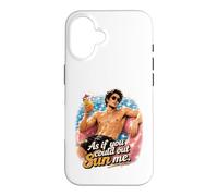 As if you could out Sun me. vampire, books, summer, pool Case for iPhone 16