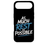 As Much Rest As Possible Sleep Lazy Priorities - Case for iPhone Air