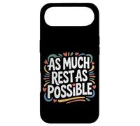 As Much Rest As Possible Sleep Lazy Priorities - Case for iPhone Air