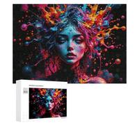As My Mind Explodes Jigsaw Puzzle for Adults, 300 PCS