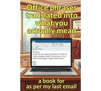 As Per My Last Email” Novelty Desk Sign - Office Secret Santa Gift for Colleagues, Boss or Coworkers - Funny Desk Accessory