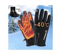 (as picture1, M) Winter Gloves Waterproof Thermal Touch Screen Thermal Windproof Warm Gloves Cold Weather Running Sports Hiking Fishing Gloves
