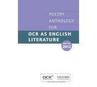 AS Poetry Anthology for OCR 2012-2014