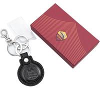 AS Roma 163602 Roma Unisex Adult Keyring, Black, 8 x 6 x 4 cm