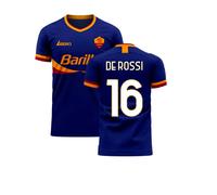 AS Roma 2025/26 Third Concept Football Kit Libero De Rossi in Navy | Size: Small AS Roma Navy S