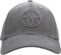 AS Roma ASR Velvet Baseball Cap - Charcoal